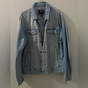 Forever 21 men’s jeans jacket blue